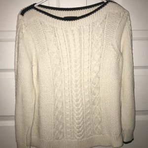 J.Crew Cable knit sweater